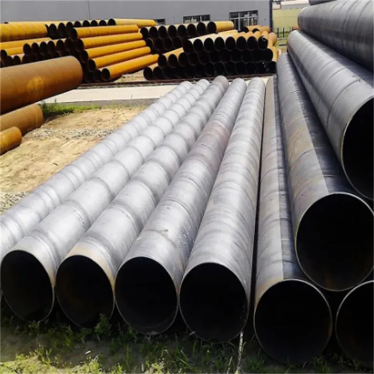 A106 țeavă de oțel sudata în spirală negru de fum