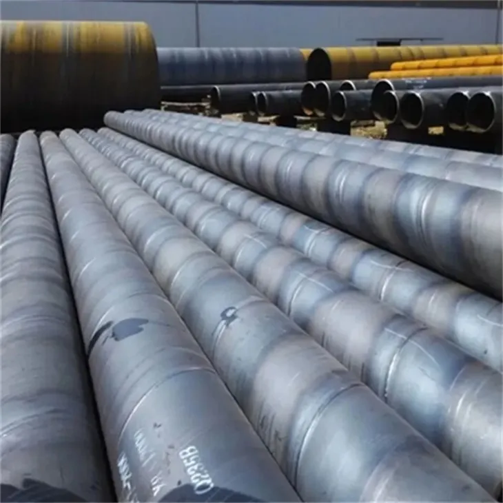 Țeavă de oțel sudata în spirală A53 negru de fum