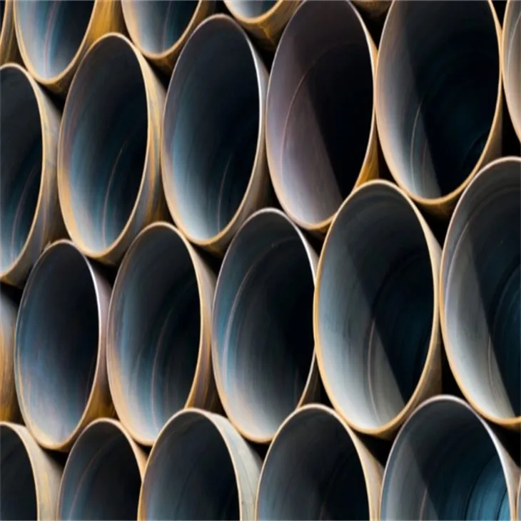 ASTM A53 oțel carbon ferăstrău țeavă sudata în spirală