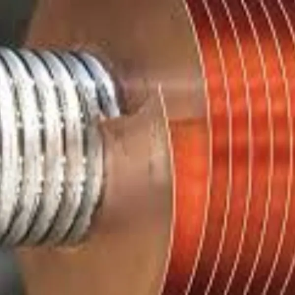 Tub cu aripioare încorporat din cupru