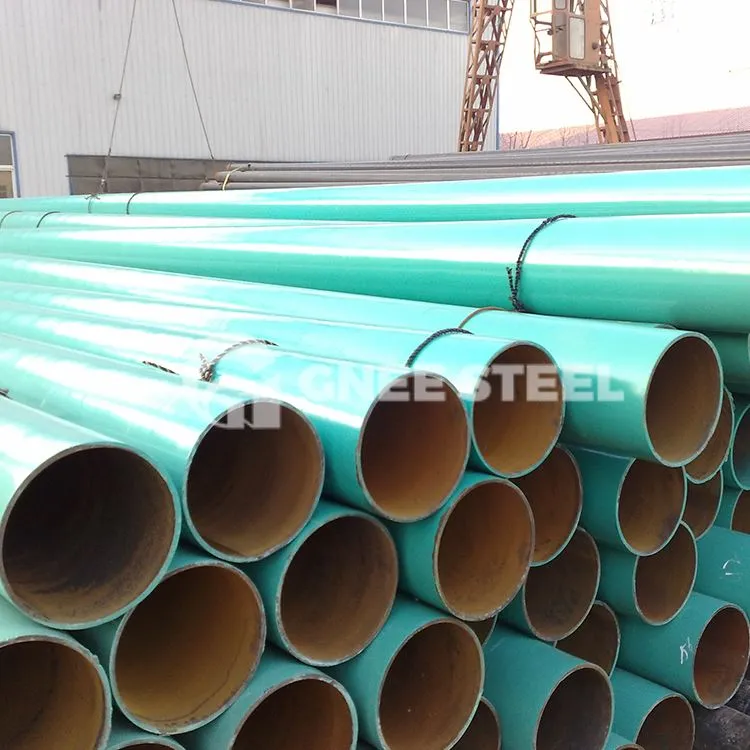 IPN8710 3PE Țeavă spirală din oțel anticoroziune cu diametru mai mare