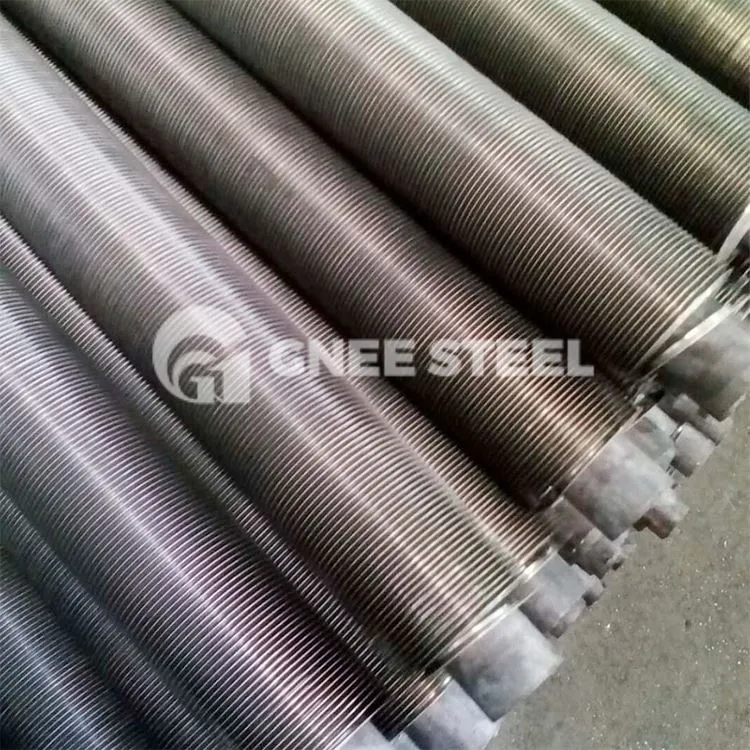 Tub cu aripioare de tip L pentru schimbător de căldură