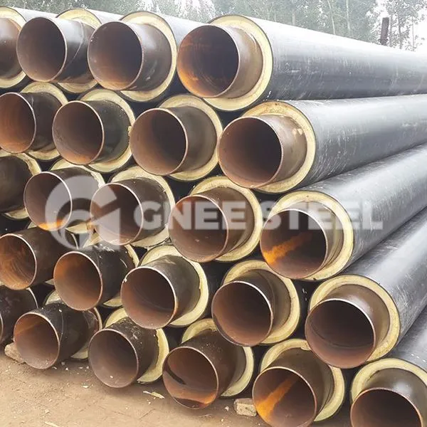 Teava de otel preizolata din spuma poliuretanica